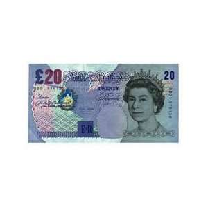 British Pound Note Die Cut Photographic Magnet
