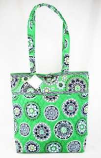  Vera Bradley Tote Bag Purse Cupcake Green Clothing