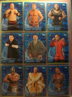 WWE WRESTLING SAMMELKARTEN SERIE FACE OFF 2007 TRADING CARDS KOMPLETT 
