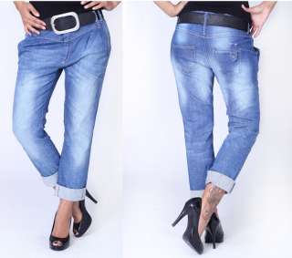 466) Only Lala Ankle Jeans Chino Jeans Hose blau NEU  