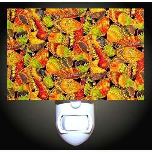  Butterfly Gold Collage Decorative Night Light
