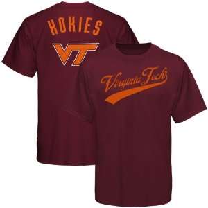    Virginia Tech Hokies Maroon Blender T shirt: Sports & Outdoors