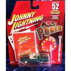    Johnny Lightning Poker #3 1961 Ford Thunderbird: Toys & Games