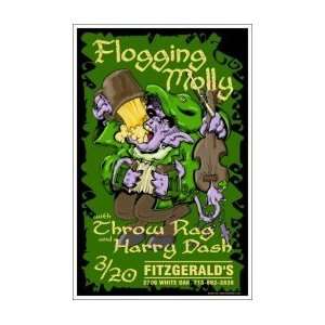  FLOGGING MOLLY   Limited Edition Concert Poster   by 