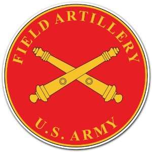  US Army Field Artillery Military Sticker 4x4 Everything 