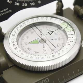 Upgraded Version of Military Army Geology Metal Compass Military Green 