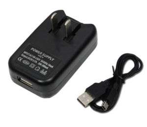 USB Charger AC Power Supply Adapter for MP3 MP4+ Cable  