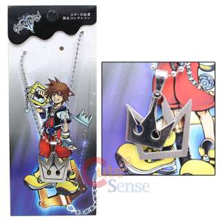 Kingdom Hearts Sora Crown Necklace  Double Crown  