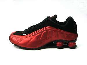 Nike Shox R4 Red Black White Men Sneakers NEW  