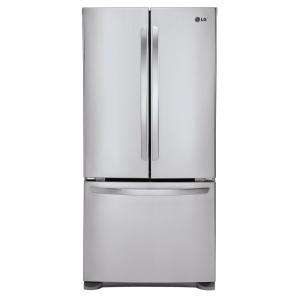LG Electronics 24.9 cu. ft. 33 in. Wide French Door Refrigerator in 