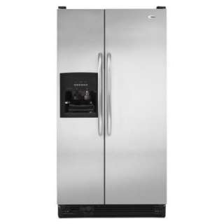 Amana 25.1 cu. ft. Side by Side Refrigerator in Stainless Steel 
