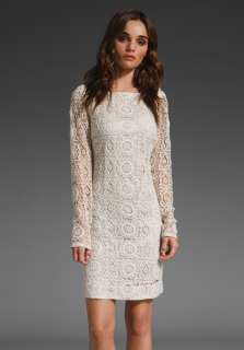 TRINA TURK Meyer Napa Lace Dress in Ivory  
