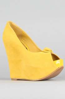 Sole Boutique The Night Cap Shoe in Yellow  Karmaloop   Global 