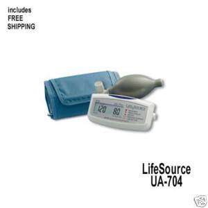 LifeSource UA 704V Mini Blood Pressure Monitor  
