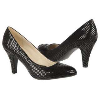 Womens Naturalizer Clava Black Printed Python Shoes 