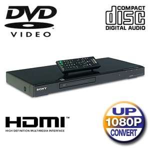 Sony DVP NS710H/B DVD Player   HDMI, 1080p Upscaling  