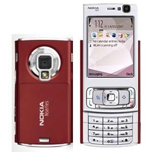 Nokia N95 3 Red Unlocked GSM Cell Phone   5.0 Megapixel Camera, 3G 
