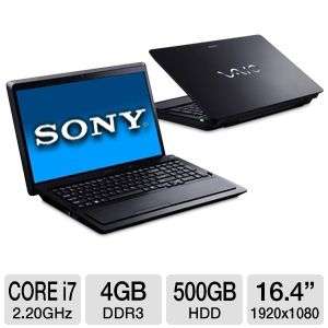 Sony VAIO VPCF232FX/B Laptop Computer   Intel Core i7 2670QM 2.20GHz 