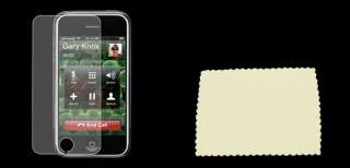 Apple iPod Touch 3G Leder Tasche Hülle Case+Schutzfolie  