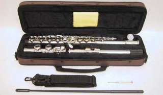 SKY Band Approved Nickel Flute+FREE Nametag Holder  