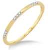 Goldmaid Damen Ring Twister 375 Gelbgold 120 Diamanten 0,47 ct. Gr. 54 