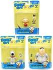 Mezco Family Guy Classics Series 1 Action Figure Set of 3 Figures New