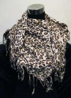 Kult Leo Leoparden Tuch Schal Leopard  