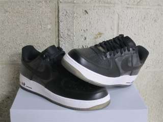 Nike Air Force 1 One Low Black White Grey Camo Leather DS Sz 13 new 