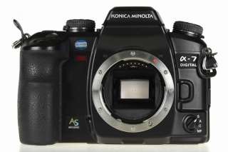 Konica Minolta a 7 Digital SLR Camera w/Extras, 7D a7 Alpha *MINT 