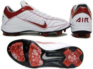NIKE BASEBALL CLEATS SHOES RED {Size: US 8~11}  