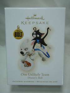 2009 Hallmark One Unlikely Team Disneys Bolt  