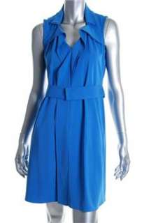Elie Tahari NEW Blue Versatile Dress BHFO Sale 6  