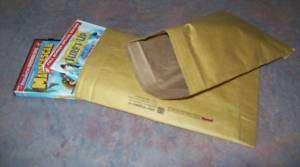 100) 7 1/4 X 12 NON BUBBLE PADDED MAILERS, CD/DVD  