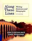 Along These Lines + Mywritinglab With Pearson Etext by Carol Wershoven 