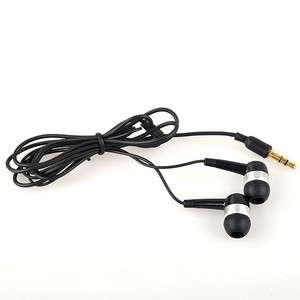 Black In Ear Headphone Earphone Earbud for iPod /4  