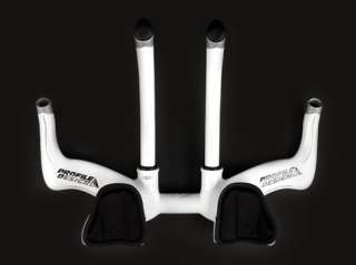 Profile Design Volna Integrated Carbon Aero and Base Bar Set, white 