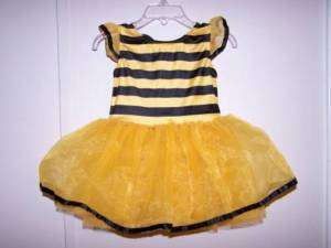 Girls Gymboree Yellow Black Bumble Bee Costume 12 18 Mo  