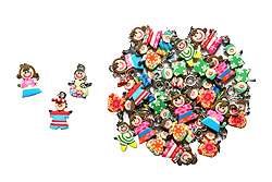 Wholesale Bulk Lot 10 pcs Assorted Clay People Charms  