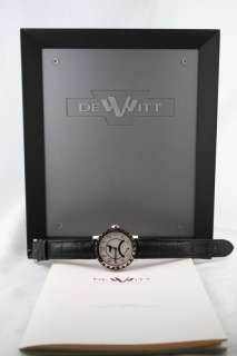Dewitt Academia Seconde Retrograde 18kt White Gold 1102.48  