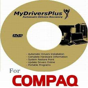 Compaq Presario V2000 Drivers Recovery Restore DISC 7/X  