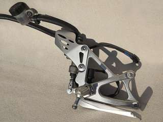 Yamaha R1   Right Rearset & Brake Pedal Assembly (2009 2012)  