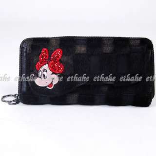 Zip in the shape of Minnie Mouse, very cute