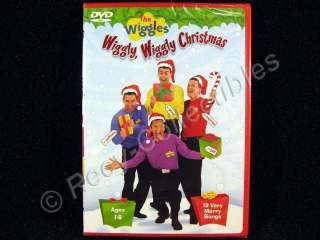 The Wiggles DVD   Wiggly Wiggly Christmas  19 Songs NEW  