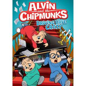 NEW Alvin and the Chipmunks Driving Dave Crazy 037117027835  