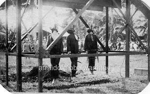 Photo 1911 Philippines Execution of Moros Rebels  