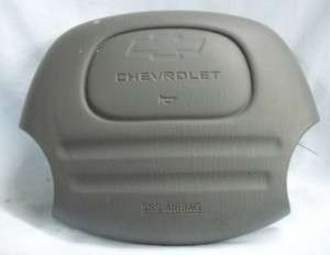 99 02 Chevy Tracker Driver/Steering Airbag, Grey  