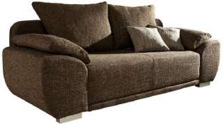   /Liegesofa/Sofa mit Federkern und Bettkasten Strukturstoff #Maxim