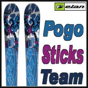 10 11 Elan Pogo Sticks Team Skis 135cm (flat) NEW   