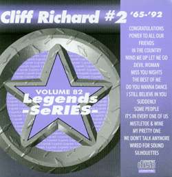 Legends Series (CD+G) Cliff Richard #2 LG082  