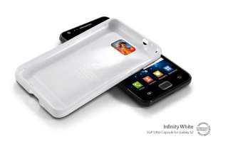 SGP Samsung Galaxy S2 Case WHITE Ultra Capsule Series SGP07723 GENUINE 